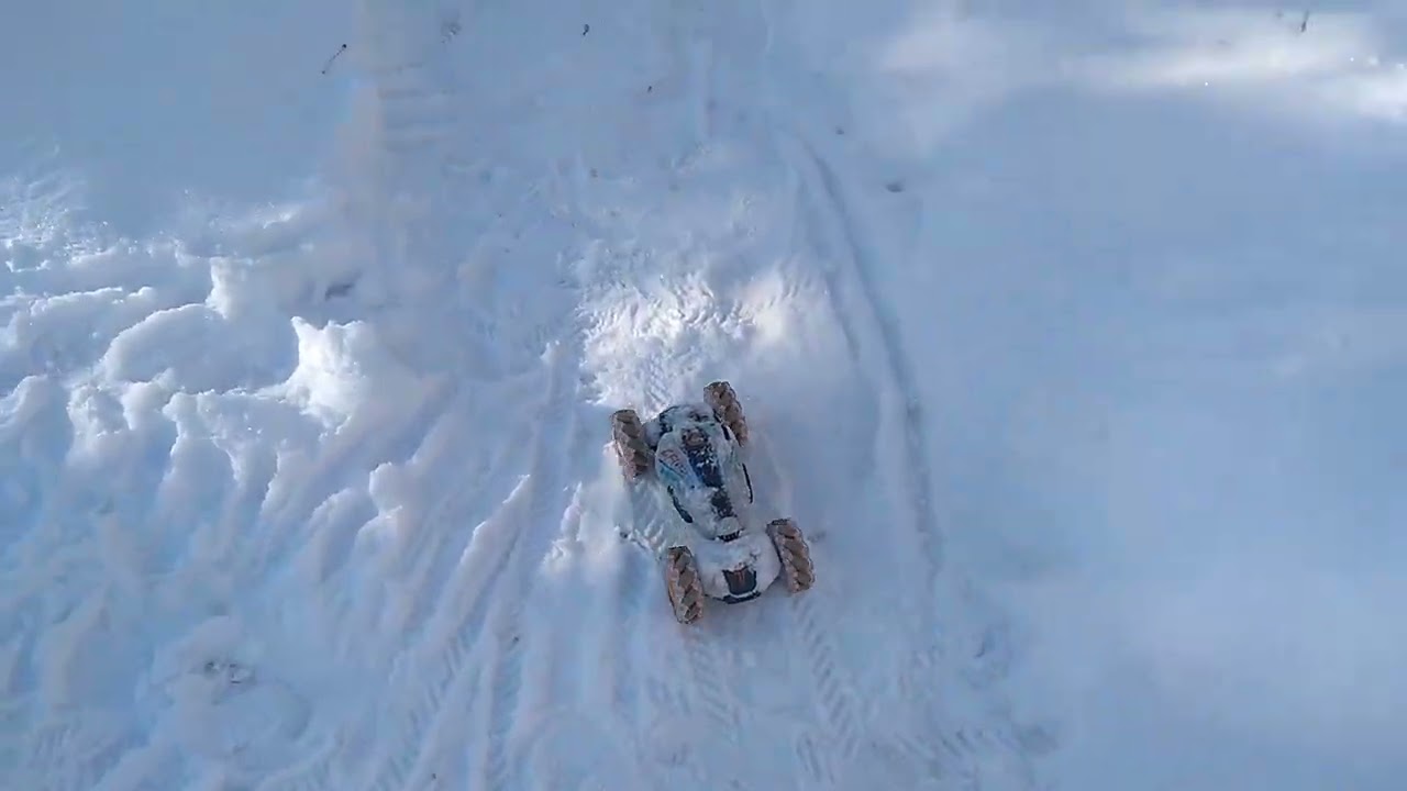 Мокро снежное бездорожье с робокопом❄️💧🌨️🌧️