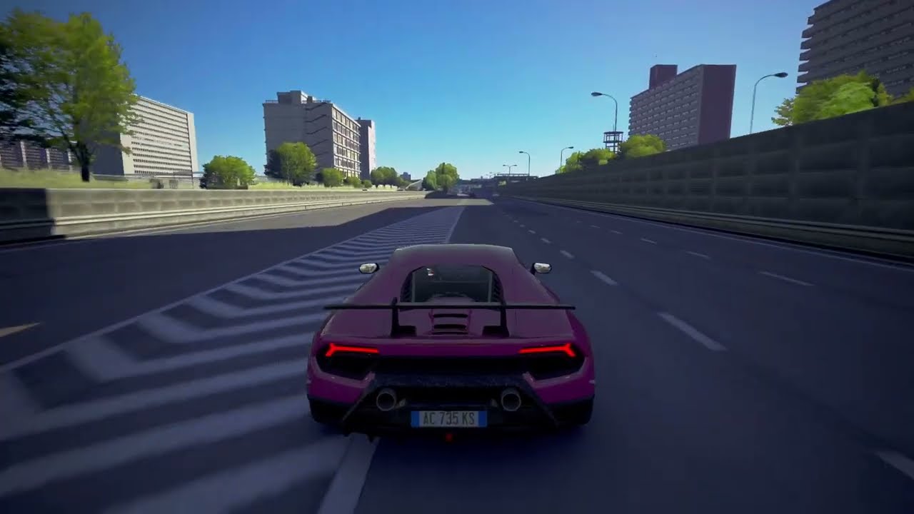 Lamborghini Huracan  -No Hesi  with PURE - [Asseto Corsa] - Shutoko