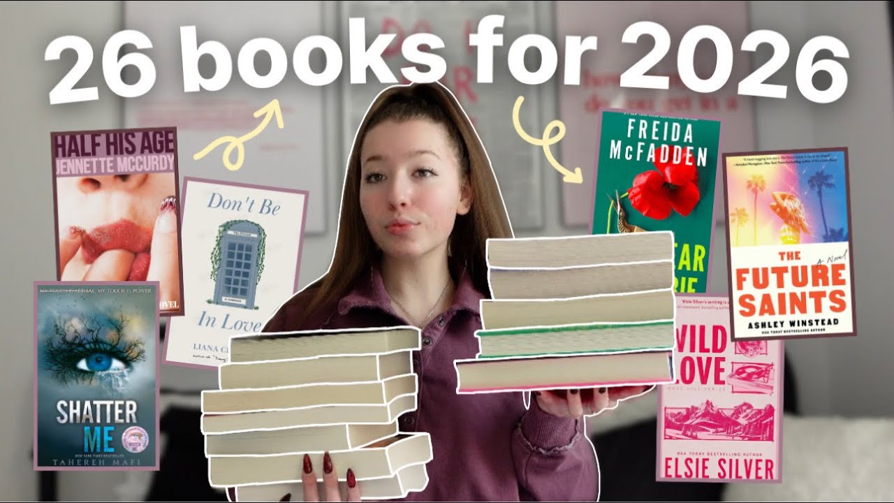 26 books I want to read in 2026 📚⭐️💘 SO MANY anticipated releases! *2026 tbr*