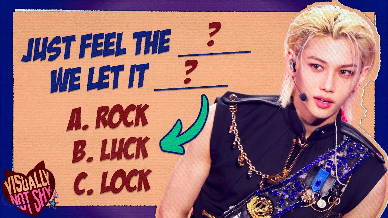 Guess The Missing Words in These Kpop Song Lyrics | Visually Not Shy