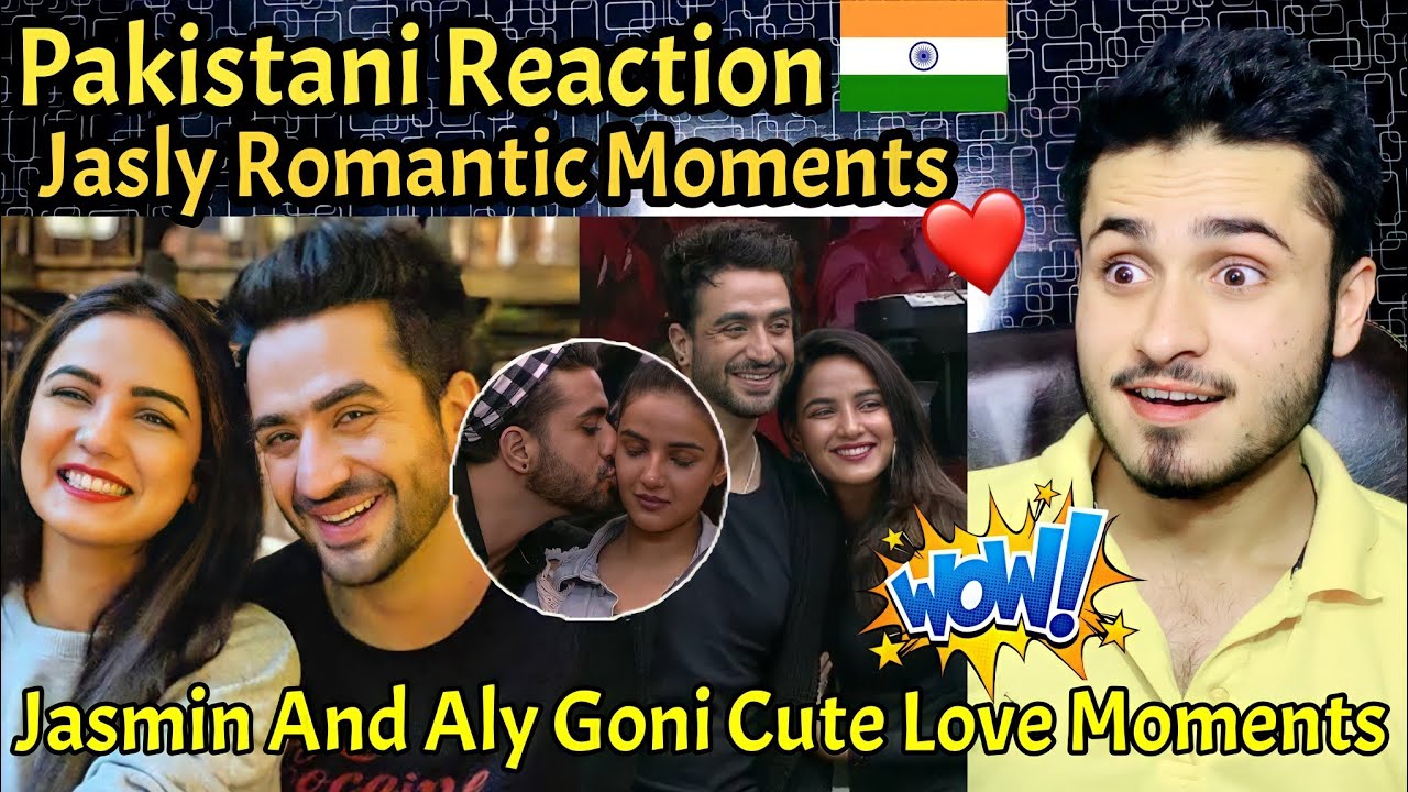 Pakistani Reaction On Jasmine Bhasin and Aly Goni Cute Romantic Moments | Jasly | Rk ReActions