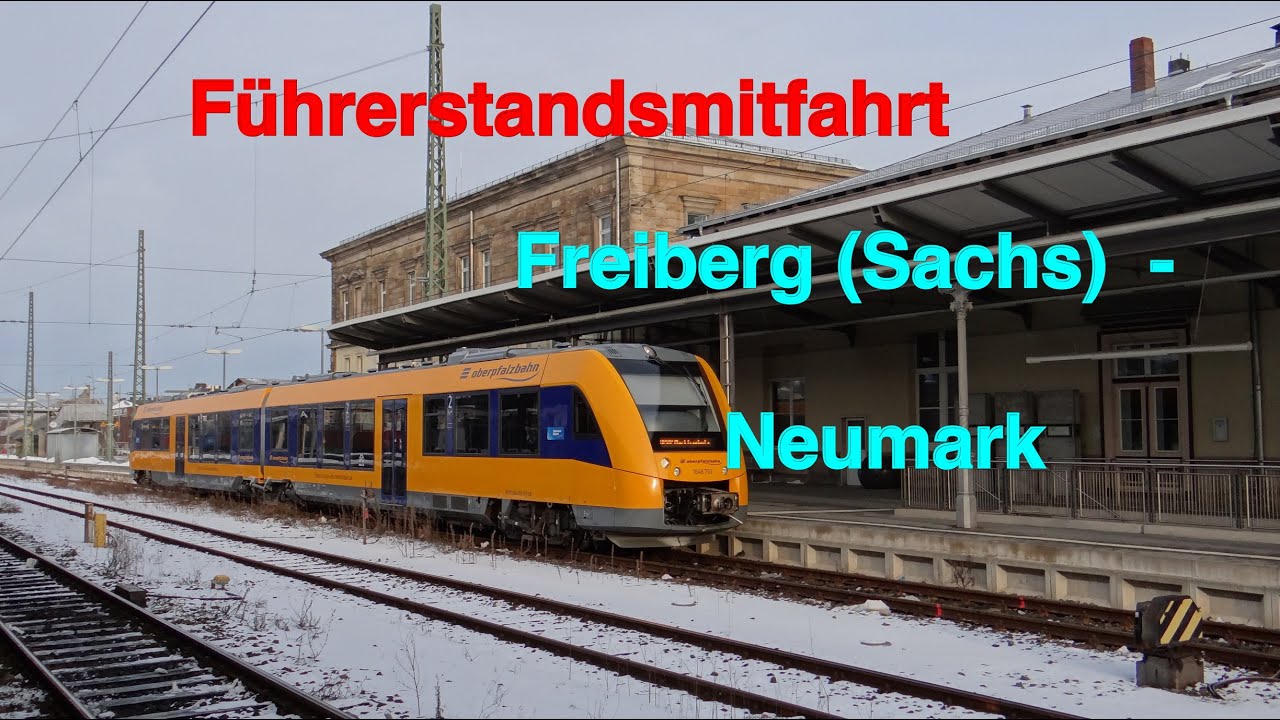 Führerstandsmitfahrt Freiberg (Sachs) - Neumark