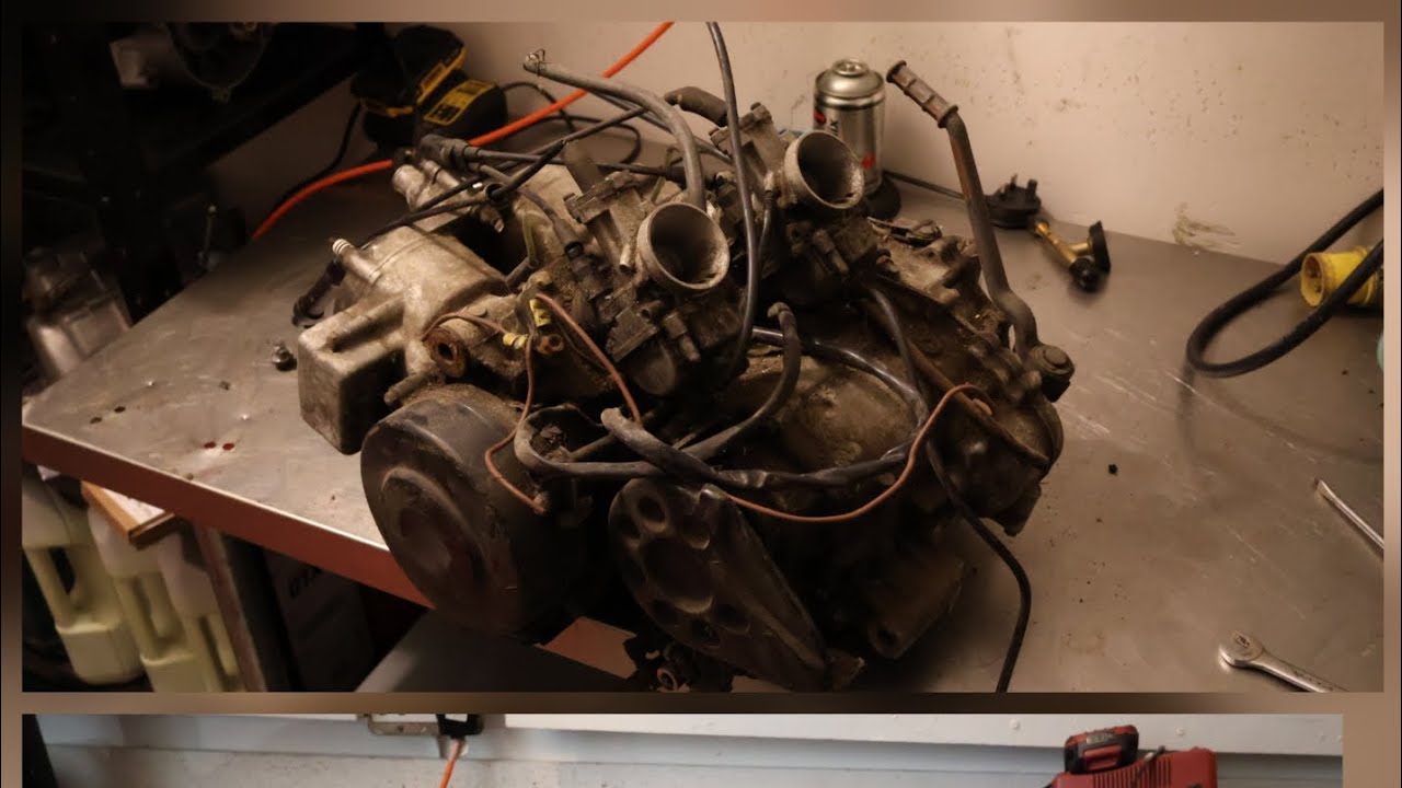 Kawasaki kr1-s engine we bought from a breakers yard. 