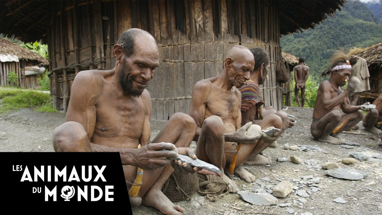 Papouasie - Nouvelle-Guin&eacute;e - Una les tailleurs de pierres - Papua Barat