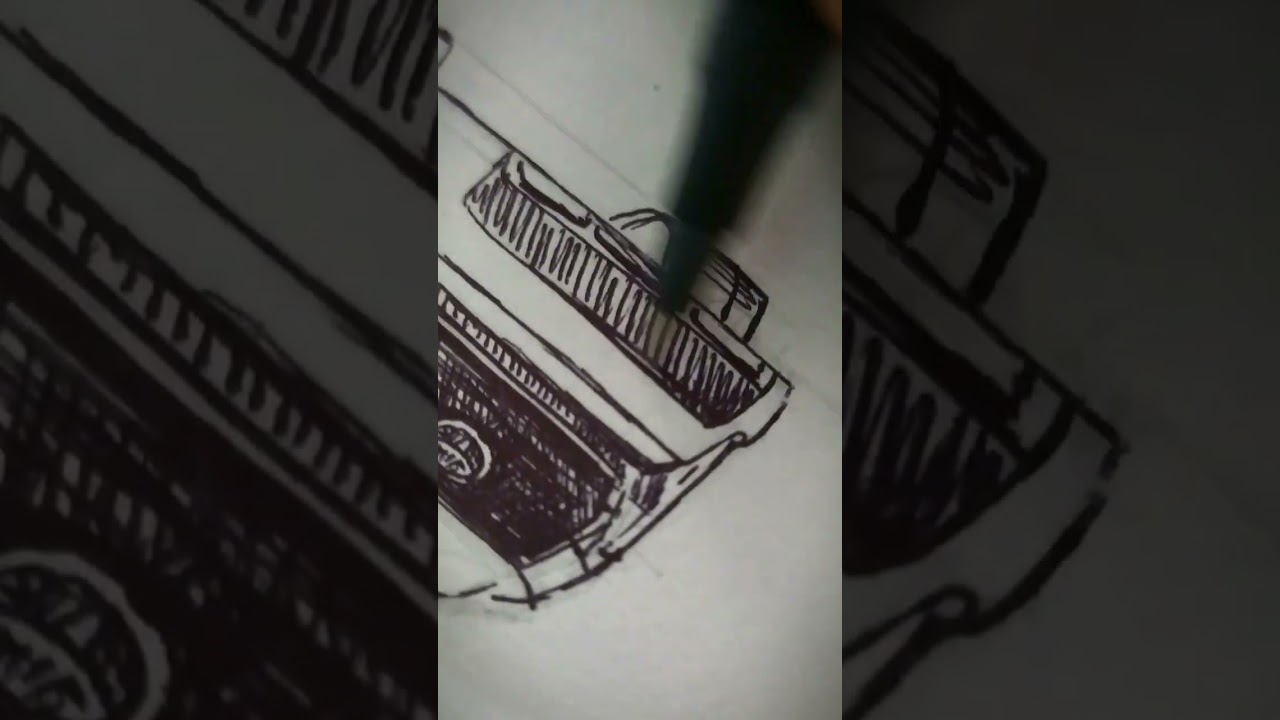 Sketching Innova Hycross#sketching #toyota #innova