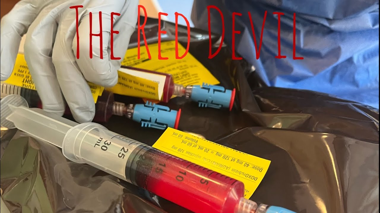 Breast Cancer Chemo Week 14 - The Red Devil