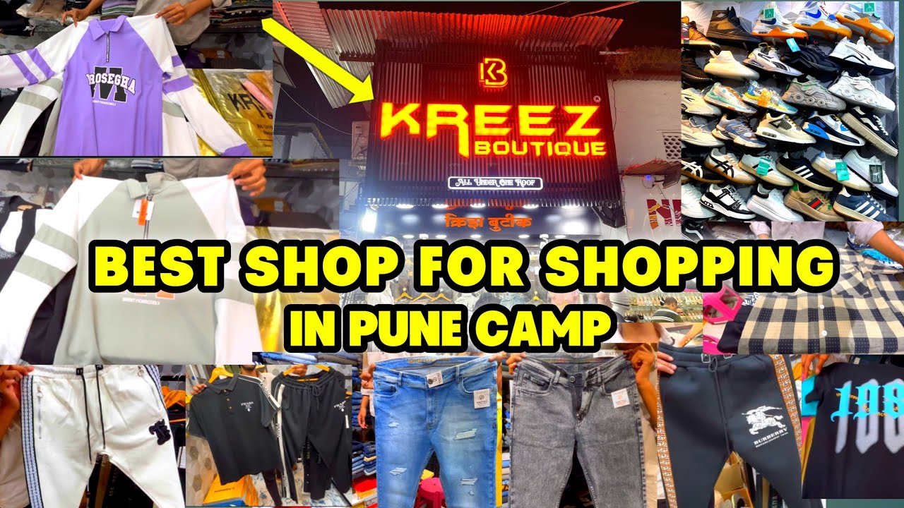 Cheapest and Best Clothing Shop in Pune camp || Kreez Boutique|| Kaif mahedvi vlogs