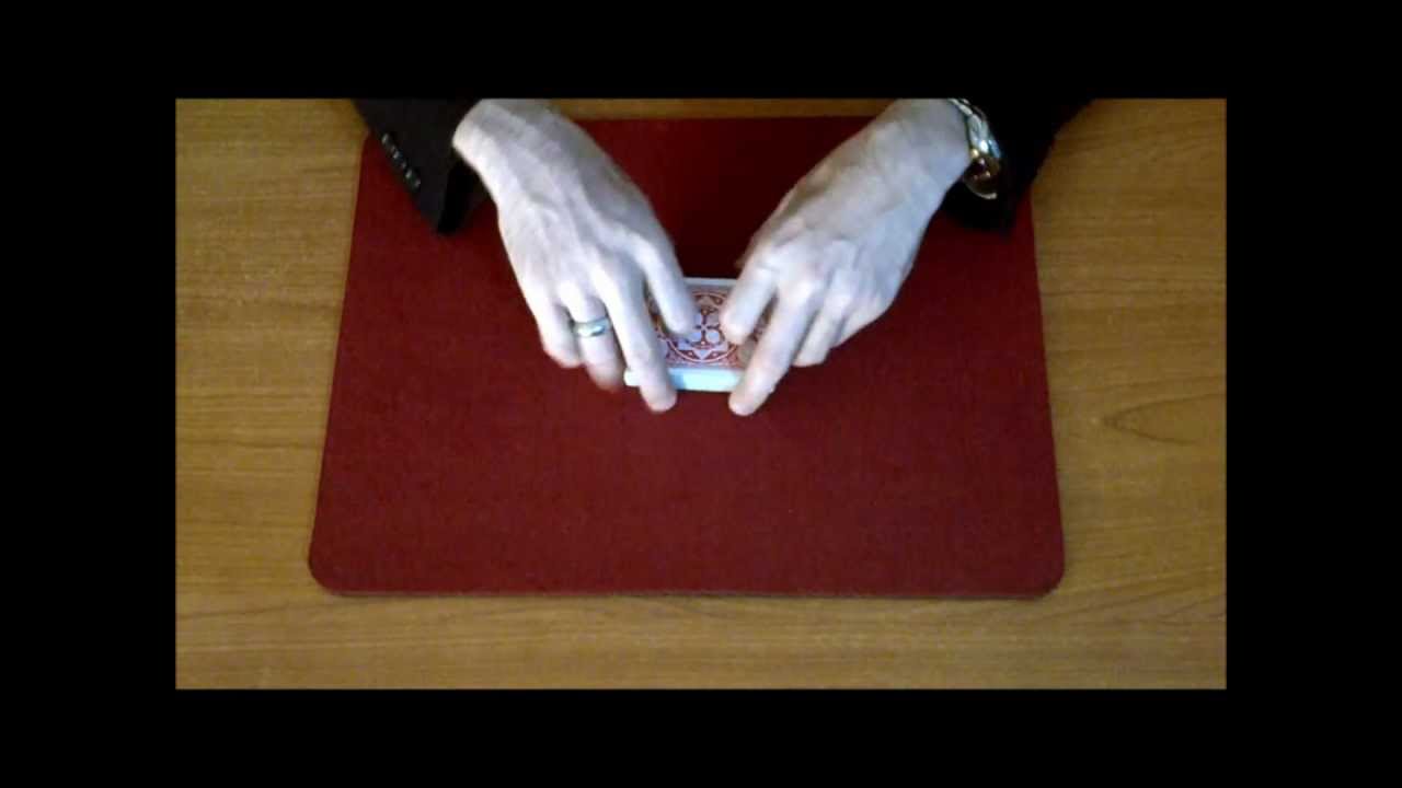 Tutorial: Riffle shuffle - mantenere carta/porzione inferiore