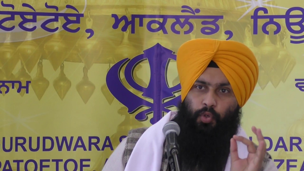 Bhai Harjinder Singh Majhi Katha in New Zealand on 22 April 2018