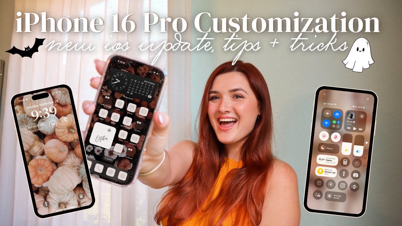 Организация и настройка iPhone 16 Pro | Центр управления эстетикой — советы и рекомендации по обн...