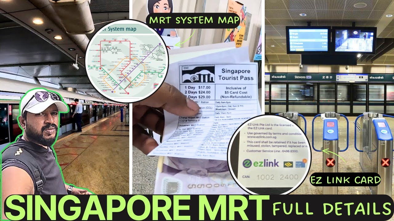 Singapore MRT & EZ-Link Card Full Details | Cheap & Best Tamil Food– Idli, Dosa, Parotta Under 3 SGD