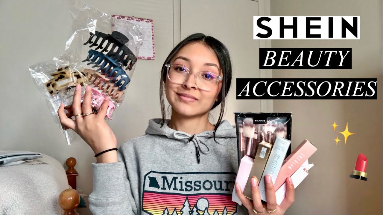 TRYING SHEIN BEAUTY ACCESSORIES AND MAKEUP PRODUCTS! ✨💄