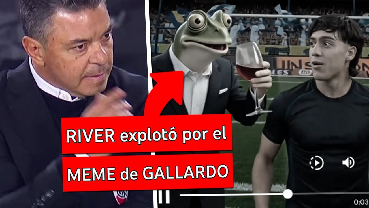 RIVER se hartó del MEME de GALLARDO por esto 🤬| Los videos de SAPARDO entraron en POLÉMICA