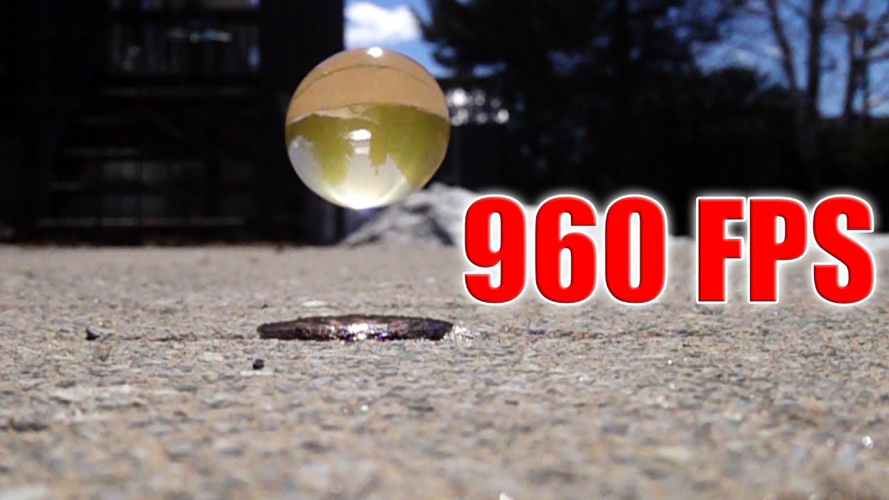 Sony RX0 ii - Super Slow Motion 960 FPS vs ORBEEZ