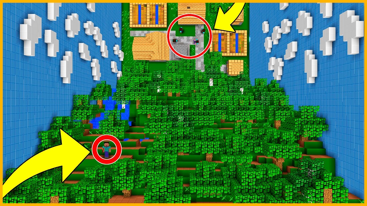INCREIBLE EFECTO OPTICO EN MINECRAFT!!