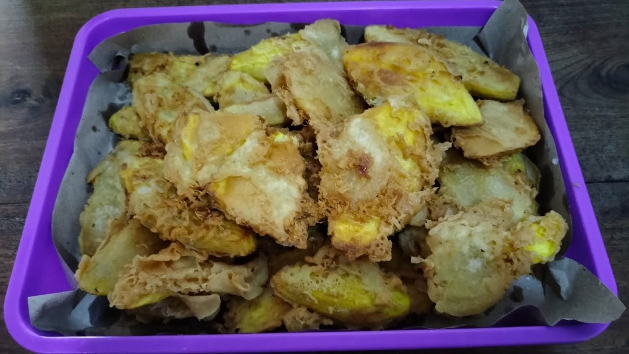 UBI JALAR GORENG KRIUK MAKAN DENGAN KOPI MANTEPP 