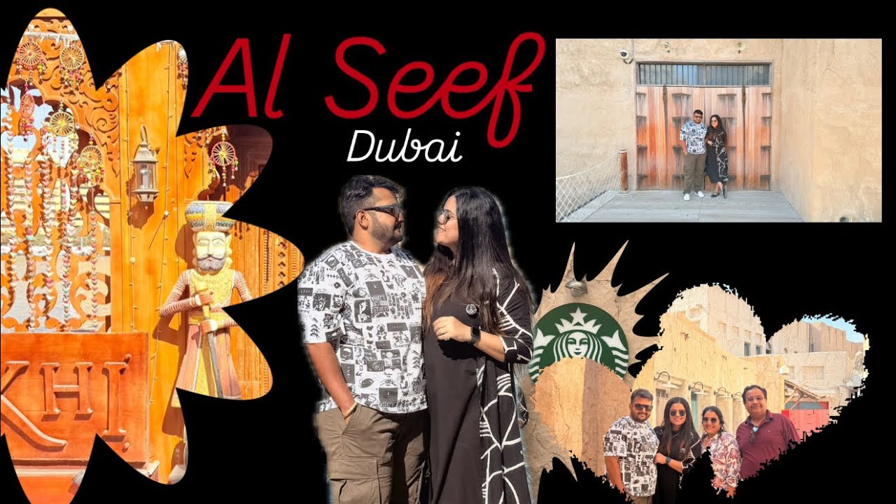 Al seef | Dubai’s Most Aesthetic part| UAE #alseef #dubai #alseef #dubaiitinerary #starbucksdubai 