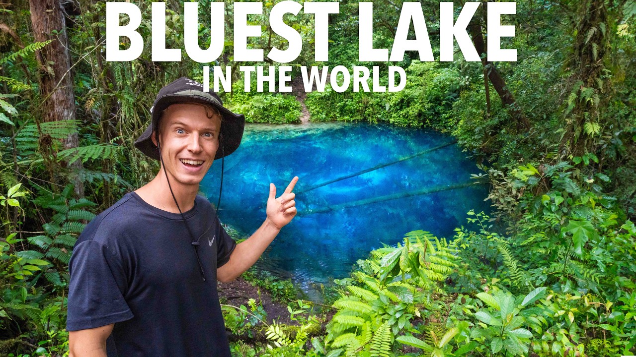 3 DAY HIKE to ASIA’S BLUEST LAKE - Sumatra, Indonesia 🇮🇩