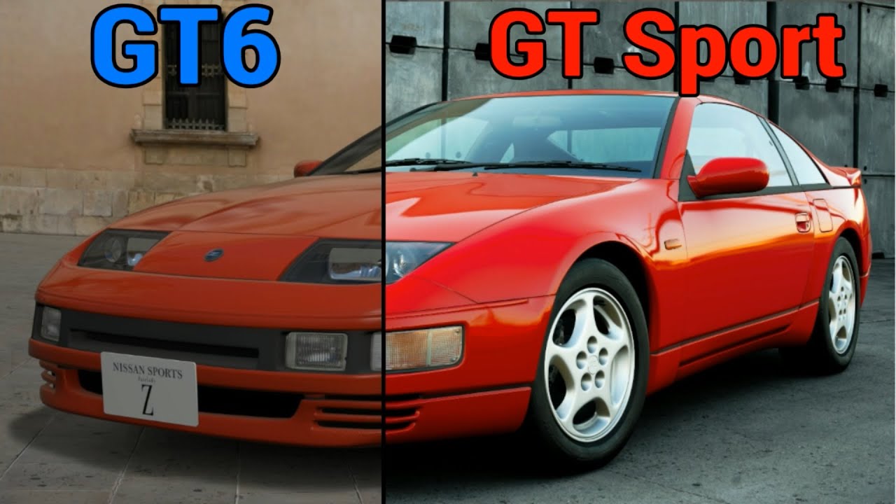 Gran Turismo Sport Vs Gran Turismo 6 Graphics Comparison IV [4K]