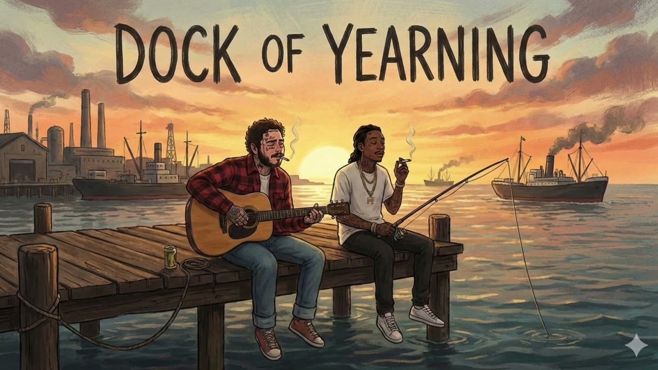 dock of yearning | style-post malone ft. wiz khalifa (lyrics video)