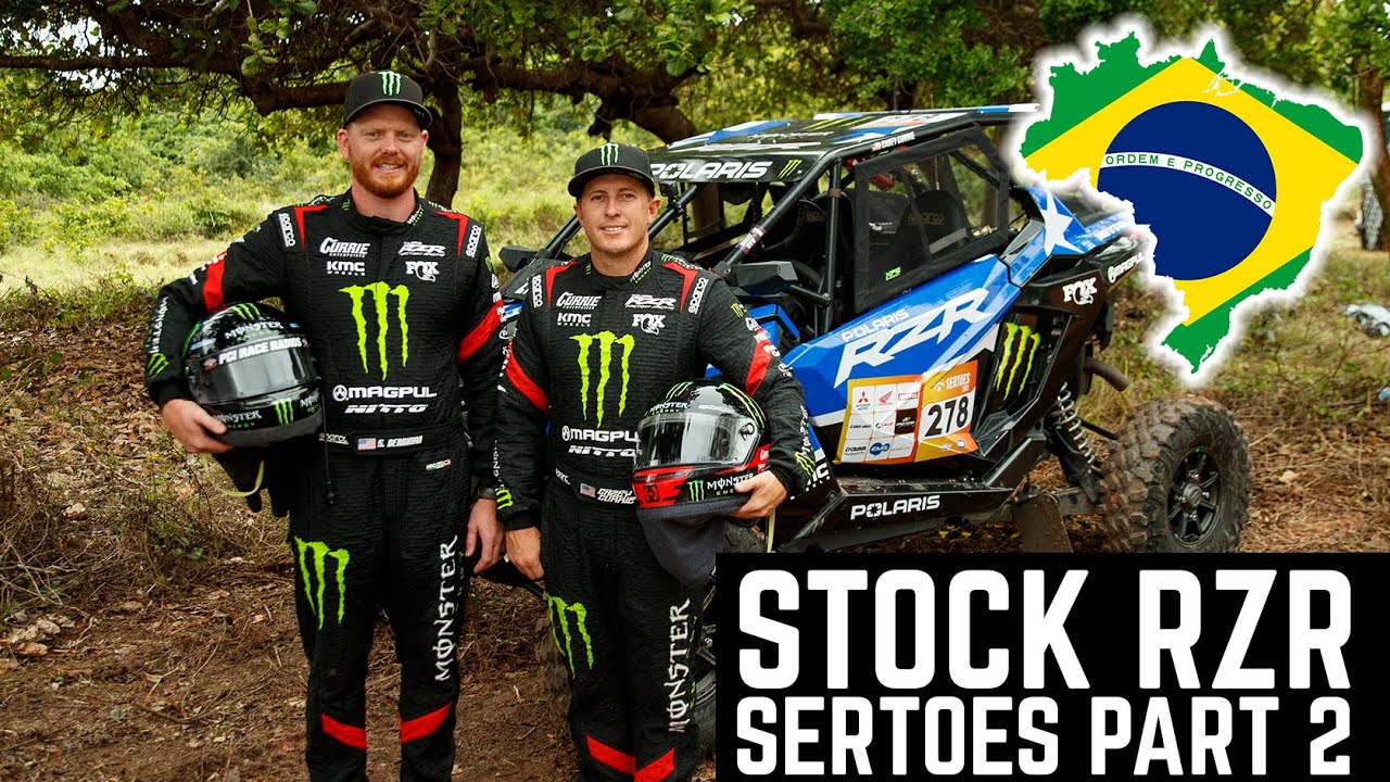 RACING A STOCK RZR PRO XP IN THE BIGGEST UTV RALLY | SERTÕES RALLY PART 2 | CASEY CURRIE VLOG