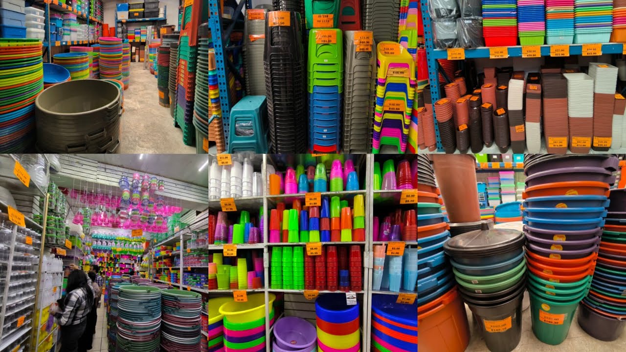😱 GRAN SURTIDO DE PLÁSTICOS CON PRECIIS BAJOS CDMX 💯