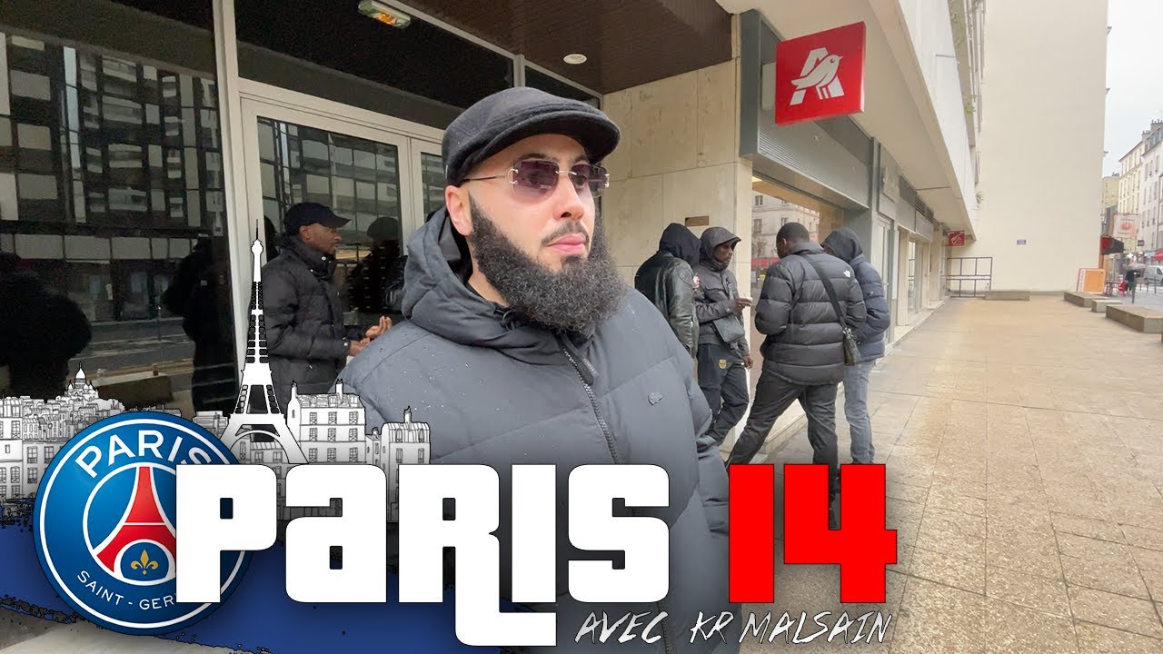 GabMorrison - Dans les quartiers du 14ème à Paris avec KR Malsain