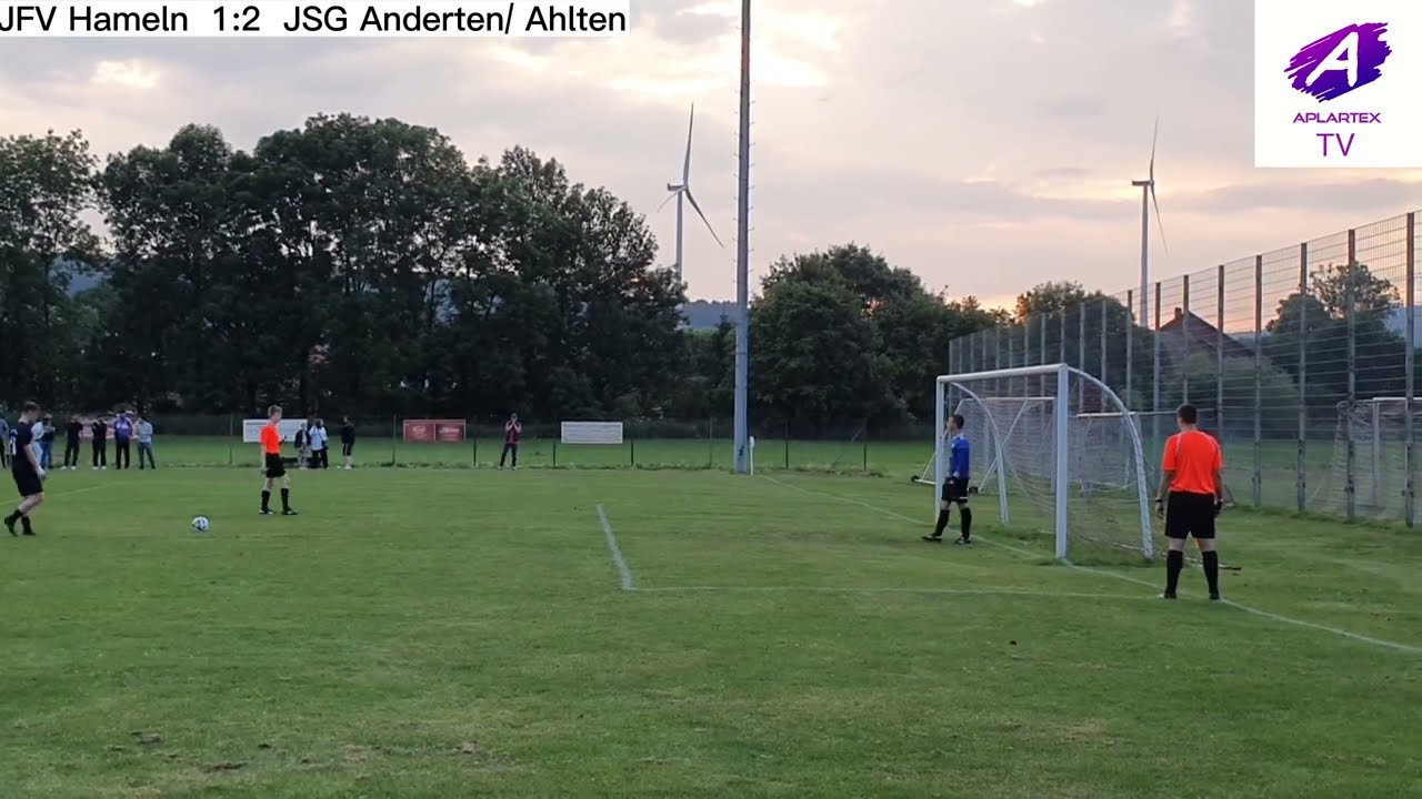 B Jugend Bezirkspokal Halbfinale JFV Hameln vs. JSG Anderten/ Ahlten // Bezirk Hannover