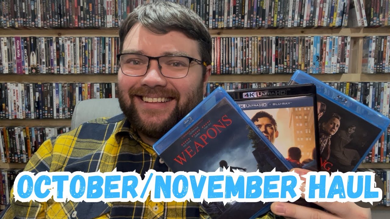 DVD, BLU RAY & 4K UPDATE | October & November 2025