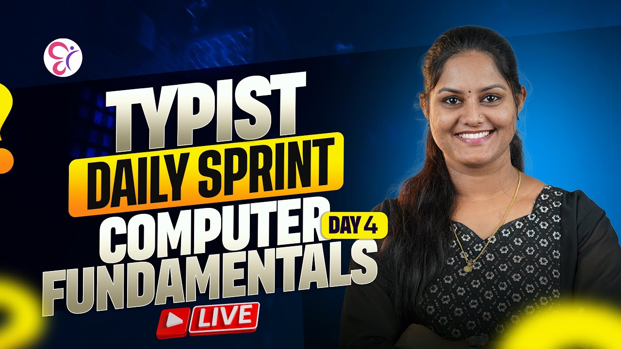TYPIST DAILY SPRINT COMPUTER FUNDAMENTALS DAY 5 | TYPIST EXAM 2026