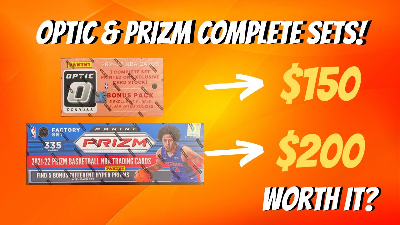 Opening Prizm & Optic Complete Sets! These Actually Look AWESOME!