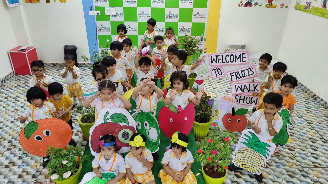 Fruit Ramp Walk | Fruit Festival @parentingallypreschool