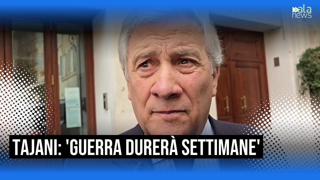 MO, Tajani: 