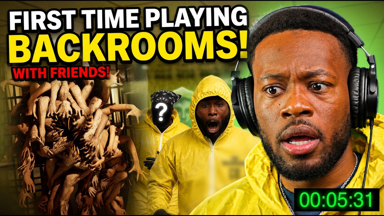 CAN WE ESCAPE THE BACKROOMS?! 😱 | LIVE WITH FRIENDS