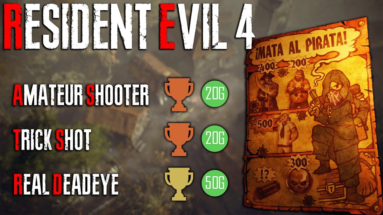 Resident Evil 4 - Amateur Shooter, Real Deadeye, Trick Shot Trophy/Achievement Guide