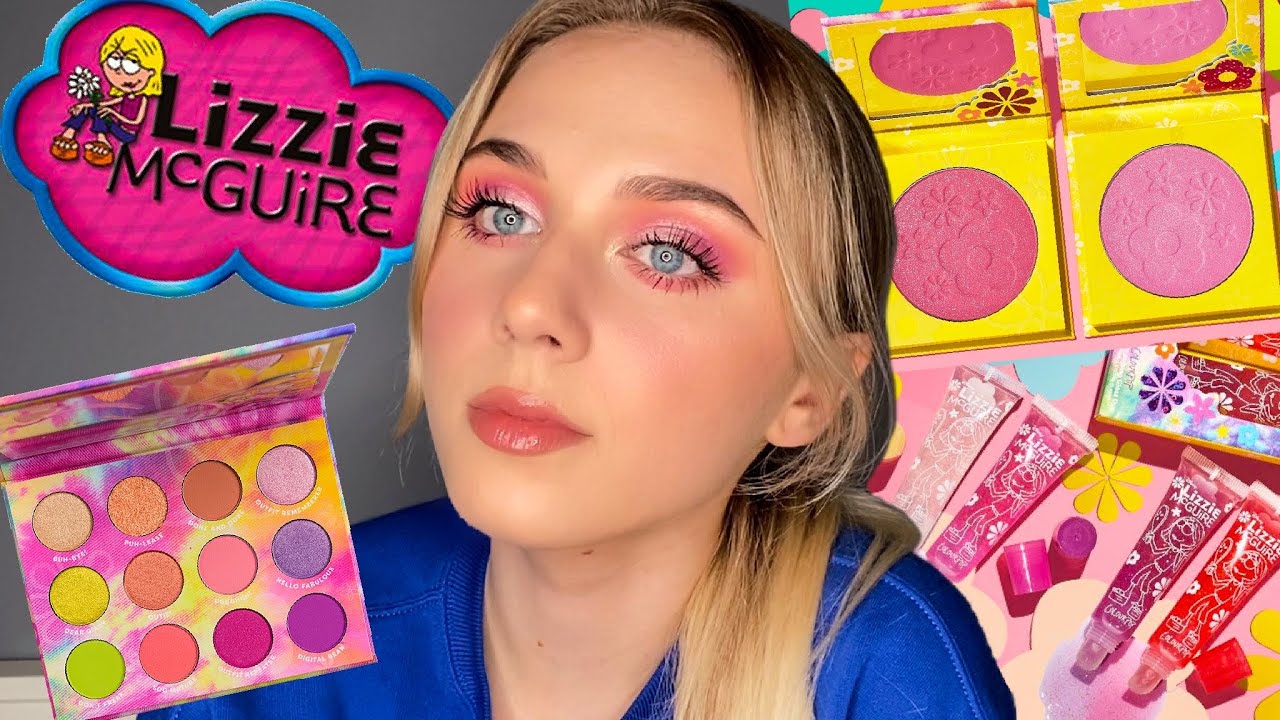 Trying the Colourpop x Lizzie McGuire collection!