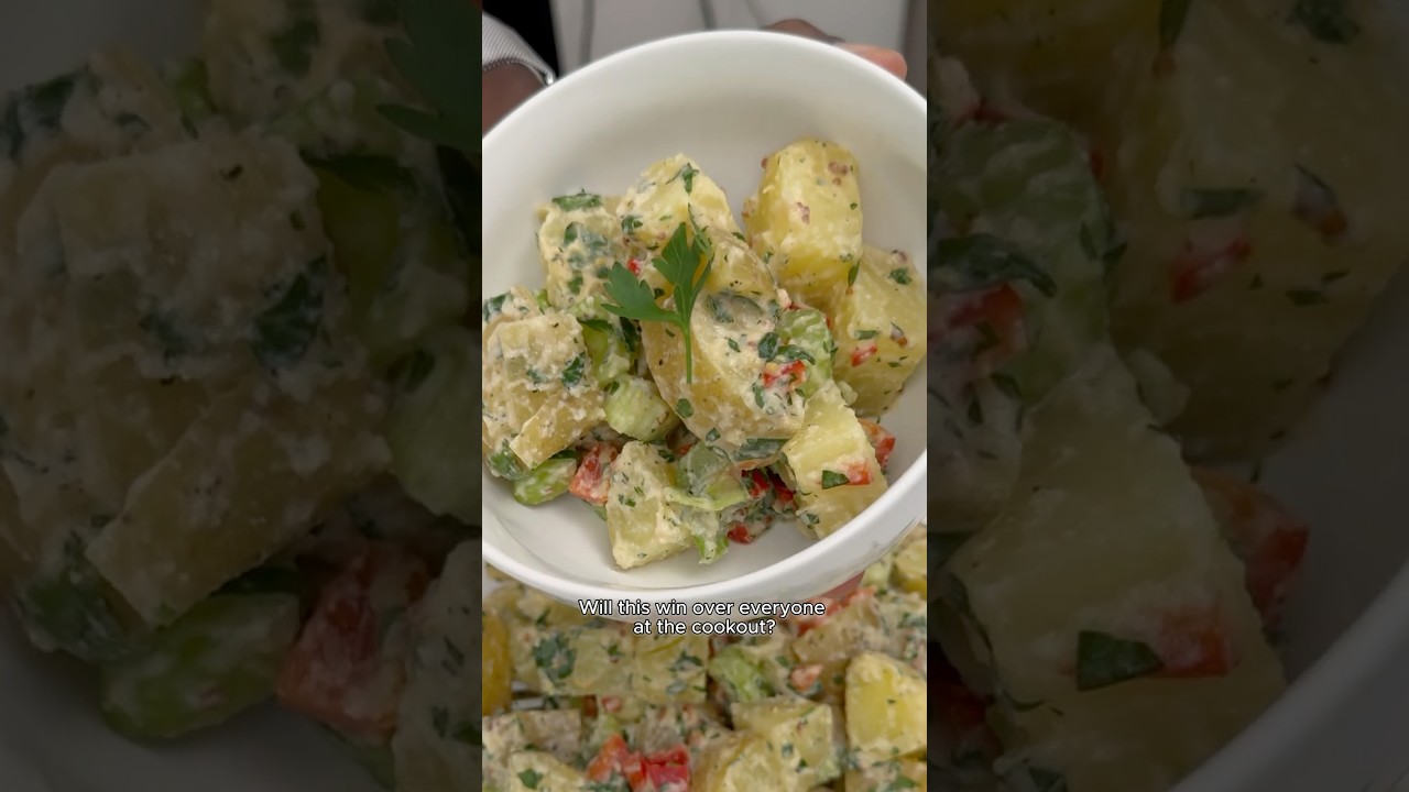 Potato Salad, But Make It Vegan (With Homemade Mayo)