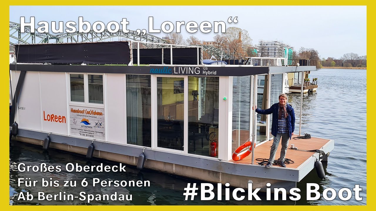 Besichtigung Hausboot Loreen | Nautic Living