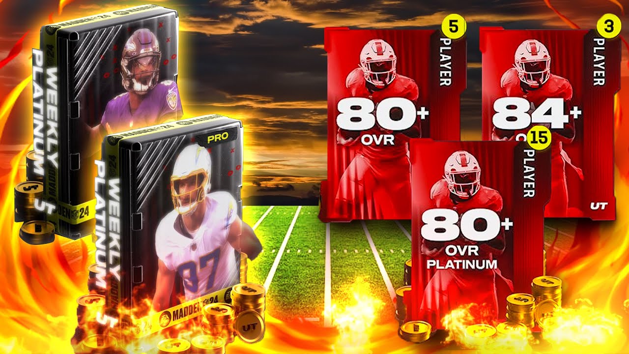 THESE BUNDLES ARE SO GOOD! LEVEL REWARD MADDEN 24 PACKS