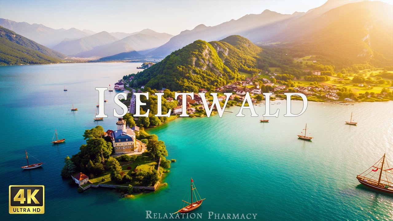Iseltwald 4K Ultra HD - Relaxation Film 4K - Stunning Beautiful Nature With Relaxing Music