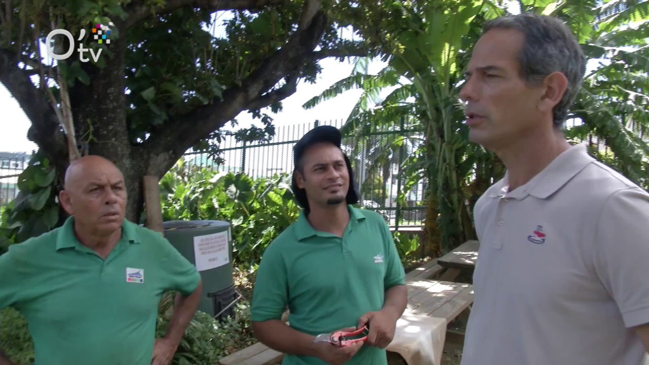 Antoine Nourry, agent de la Région Réunion médaillé