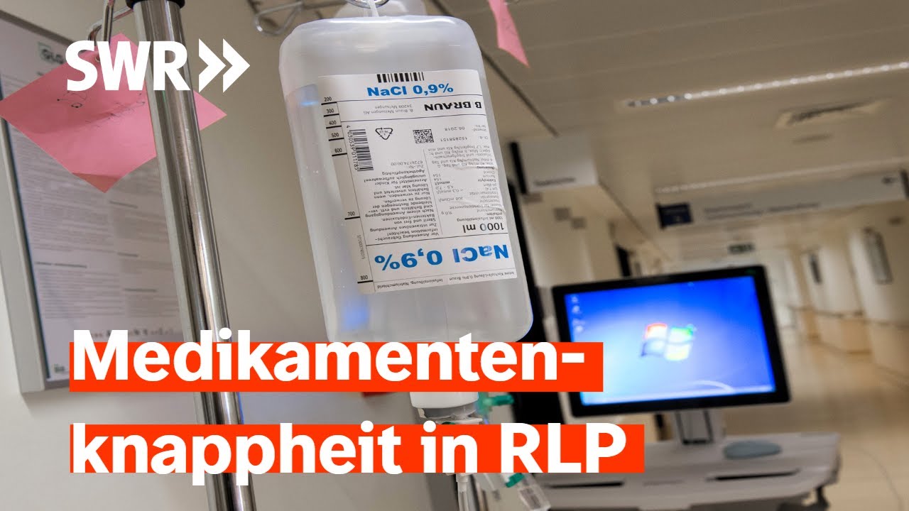 Medikamentenmangel in RLP:  Auch Kochsalzlösung wird knapp