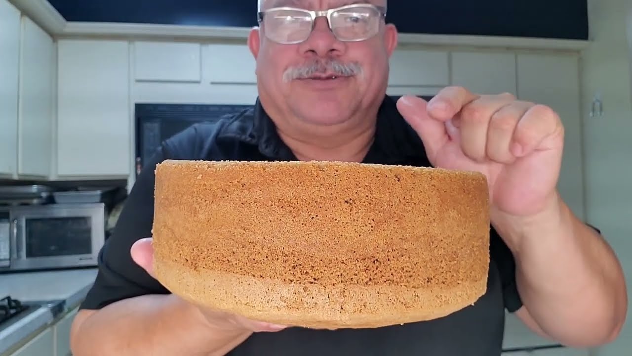 pan esponja capuchino para pastel 3 leches