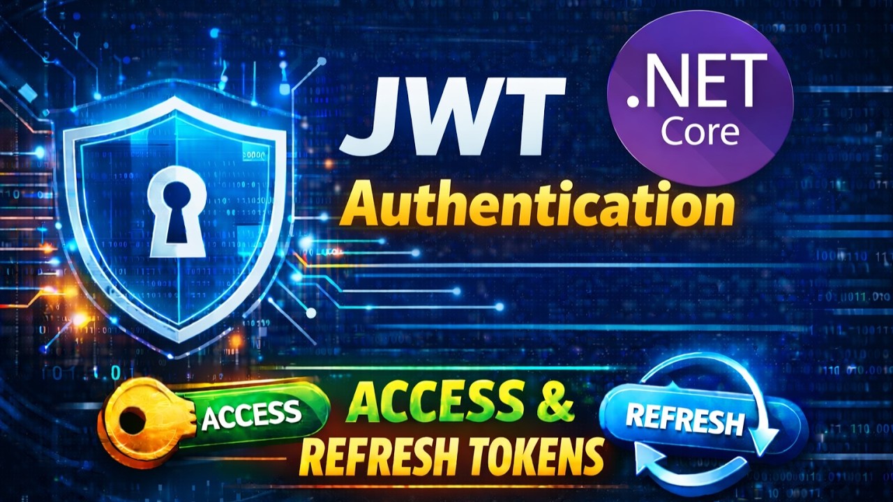 Защитите свой API с помощью JWT в ASP.NET Core &mdash; токены доступа и обновления.