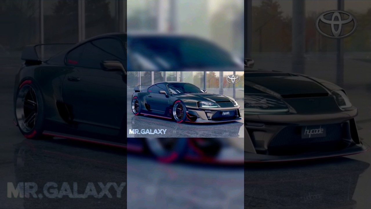 Insane Supra MK4 Transformation! #4k #capcut #remix