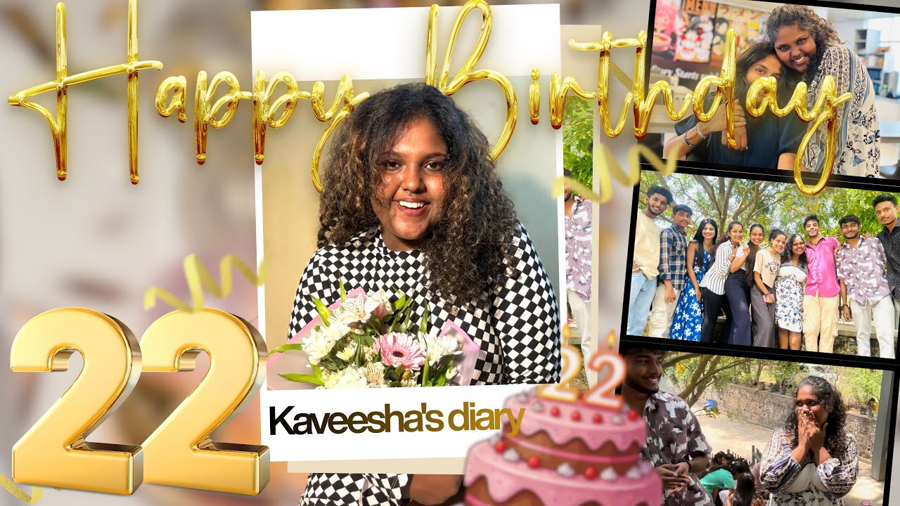 අදට මට 22 යි !!!!  || මාව surprise කරා💐🎁 || BIRTHDAY VLOG || VLOG - 24 || #BirthdayVlog  #22Birthday