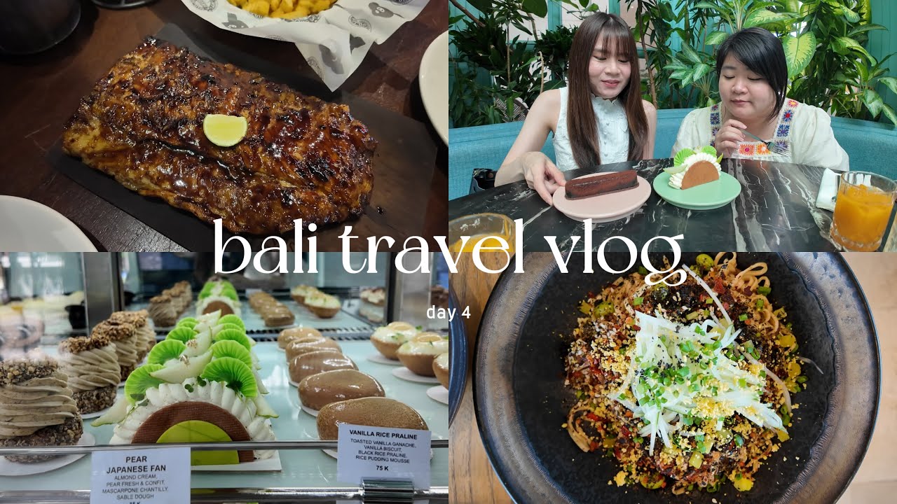 bali day 4: sensorium (again), kanvaz patisserie, naughty nuri's, dolci gelato (again) ✨