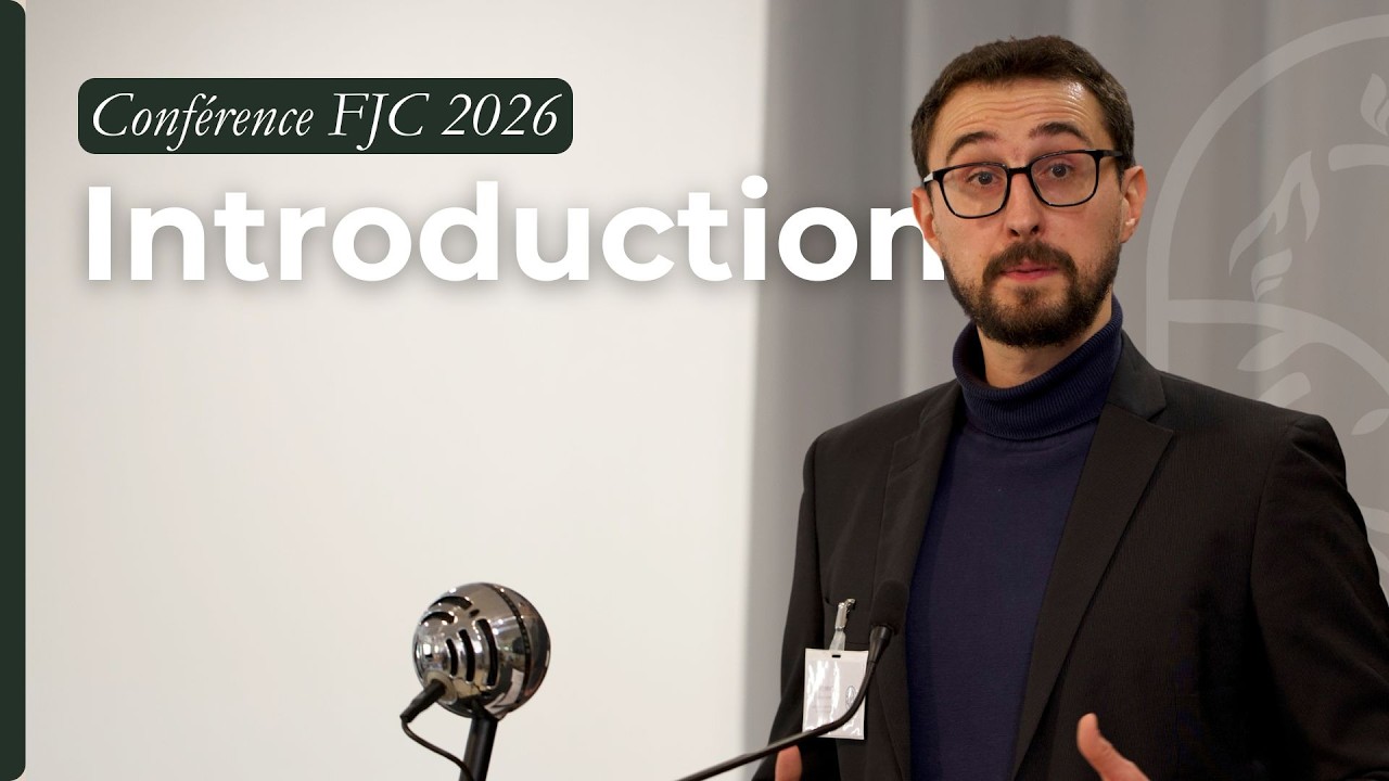 Introduction | Nicolas Fines | Conférence FJC 2026