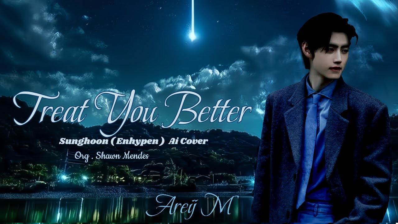 Sunghoon (Enhypen) – Treat You Better | AI Cover | Org . Shawn Mendes  |  [Areij M]