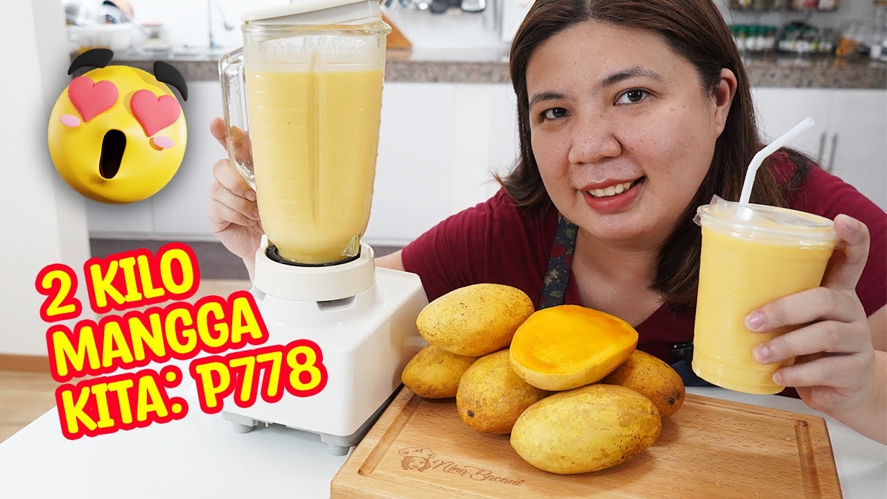 Mango Shake Recipe pang Negosyo with Costing